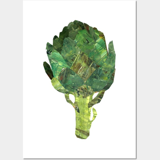 Artichoke heart Wall Art by Babban Gaelg